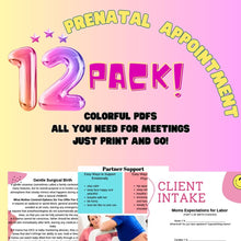PRENATAL APPT PACK-1ST MEETING WITH CLIENTS